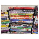 Large Lot of Assorted DVDs
