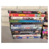 Large Lot of Assorted DVDs