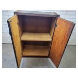 Wood Garage Storage Cabinet - NO SHIPPING