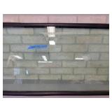 Rear Glass with Seal from a 2003 FORD F350 - NO SHIPPING