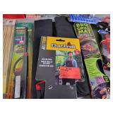 Lot of NEW Grilling Tools - Grill Light, Ignitor, Cover, Flipper and More