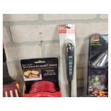 Lot of NEW Grilling Tools - Grill Light, Ignitor, Cover, Flipper and More