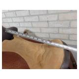 Leather 15" Horse Saddle - NO SHIPPING