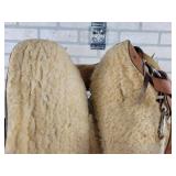 Leather 15" Horse Saddle - NO SHIPPING