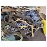 Large Lot of Horse Harnesses, Bits, Saddle Pad and More - NO SHIPPING