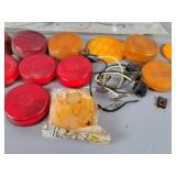 Lot of Assorted Lights and Reflectors