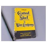 Central Steel & Wire Company Guide and Bar