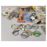 Assorted Hardware, Hitch Pins, Cotter Keys, wire and More