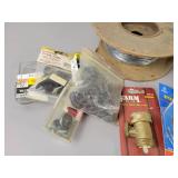 Assorted Hardware, Hitch Pins, Cotter Keys, wire and More