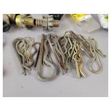 Assorted Hardware, Hitch Pins, Cotter Keys, wire and More