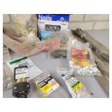 Assorted Hardware, Hitch Pins, Cotter Keys, wire and More