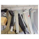 Large Lot of Shelf Brackets and 1500W Ceramic Heater (Works) - NO SHIPPING