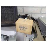 Large Lot of Shelf Brackets and 1500W Ceramic Heater (Works) - NO SHIPPING