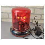 Vintage "Beede Electrical" DC Voltmeter with wood Case, Tin Champion Spark Plug Case, 110V Strobe Light (works) and More