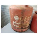 OMC 5-Gallon Marine Fuel tank and 6-Gallon Steel fuel tank - NO SHIPPING