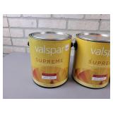 (4) New Gallons VALSPAR Supreme Interior Semi-Gloss Tint Base - NO SHIPPING