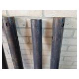 (4) Steel Floor Support Posts - NO SHIPPING