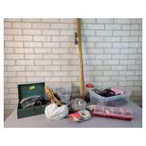 Pick Axe, Organizers with hardware, sander and More - NO SHIPPING