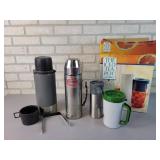 Assorted Coffee Thermoses, Mr. Coffee Iced Tea Machine and More