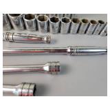 Snap On 1/2" Drive Sockets and Socket Wrenches