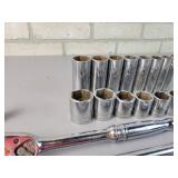 Snap On 1/2" Drive Sockets and Socket Wrenches