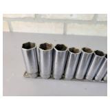 Snap On 3/8" & 1/4" Drive Sockets and Socket Wrenches