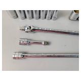 Snap On 3/8" & 1/4" Drive Sockets and Socket Wrenches