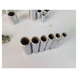 Snap On 3/8" & 1/4" Drive Sockets and Socket Wrenches
