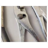 Snap On 91CP Adjustable Pliers, Diamond Pliers, Blackhawk Pliers and PROTO Pliers