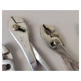 Snap On 91CP Adjustable Pliers, Diamond Pliers, Blackhawk Pliers and PROTO Pliers