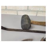 Blue-Point BH142 maul, Crowbar, Rolling Head Pry Bar and More