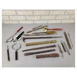 Brass Rod, PROTO Rolling Head Pry Bar, Snap On 1020A Flat Chisel and More