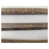 Brass Rod, PROTO Rolling Head Pry Bar, Snap On 1020A Flat Chisel and More