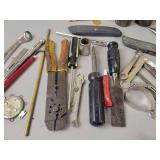 Large Lot of Assorted Hand Tools and More