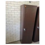 (2) Long Gun Cabinets with Keys - NO SHIPPING