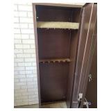 (2) Long Gun Cabinets with Keys - NO SHIPPING