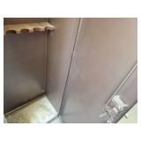 (2) Long Gun Cabinets with Keys - NO SHIPPING