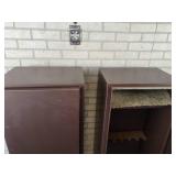 (2) Long Gun Cabinets with Keys - NO SHIPPING