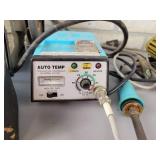 Auto Temp Soldering Iron, Bench Grinder, Drill and Letter/Number Punches - NO SHIPPING