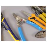 Mitutoyo 12" Dial Calipers, Vise-Grip Wire Stripper and Crimper, ADC Crimper, Snap Ring Pliers and More