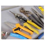 Mitutoyo 12" Dial Calipers, Vise-Grip Wire Stripper and Crimper, ADC Crimper, Snap Ring Pliers and More
