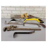 24" TRIMONT Pipe Wrench, Saws and More - NO SHIPPING