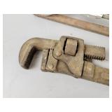 24" TRIMONT Pipe Wrench, Saws and More - NO SHIPPING