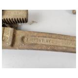 24" TRIMONT Pipe Wrench, Saws and More - NO SHIPPING