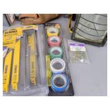 Sawzall Blades, electrical Tape, Coping Saw, Tool Belt, extension Cords and More - NOS HIPPING