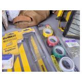 Sawzall Blades, electrical Tape, Coping Saw, Tool Belt, extension Cords and More - NOS HIPPING