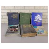 Lot of Vintage Auto Repair Manuals