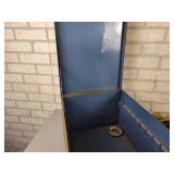 Vintage SUN Steel Box, Steel Banding Ratchet and Crimper + Trouble Light - NO SHIPPING