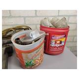 Vintage SUN Steel Box, Steel Banding Ratchet and Crimper + Trouble Light - NO SHIPPING