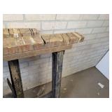 Pair of Metal Folding Sawhorses - NO SHIPPING